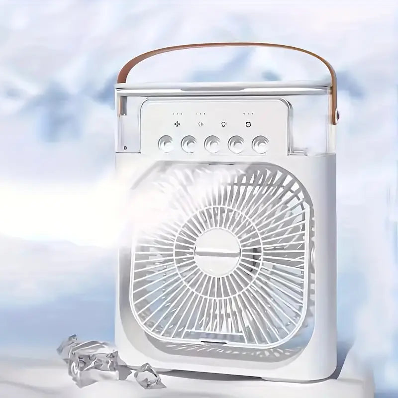 Portable Mini Air Cooler Fan | USB-Powered Personal AC ❄️