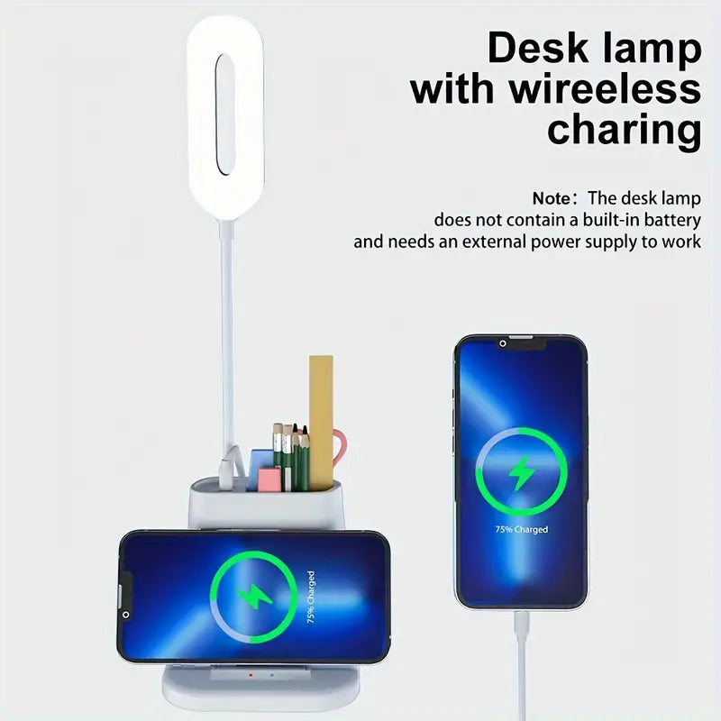 Table Lamp with Pen Holder