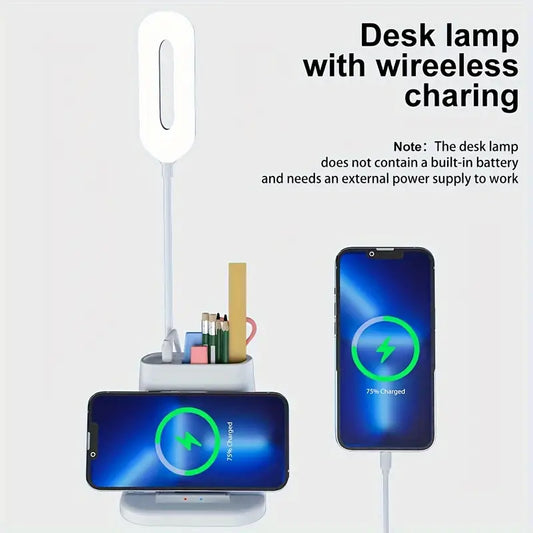 Table Lamp with Pen Holder