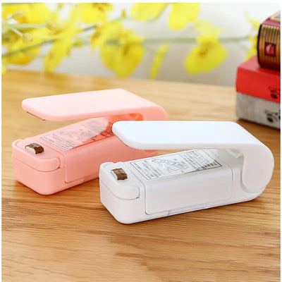 Portable Mini Heat Sealer For Plastic Bags ( Pack Of 2 )
