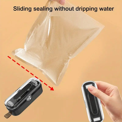 Portable Mini Heat Sealer For Plastic Bags ( Pack Of 2 )