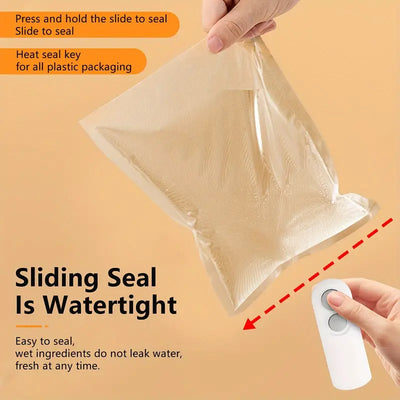 Portable Mini Heat Sealer For Plastic Bags ( Pack Of 2 )