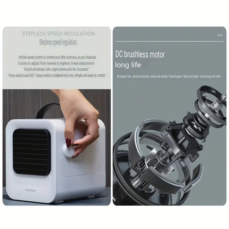 Humidifier Purifier Mini Cooler | Portable Air Solution