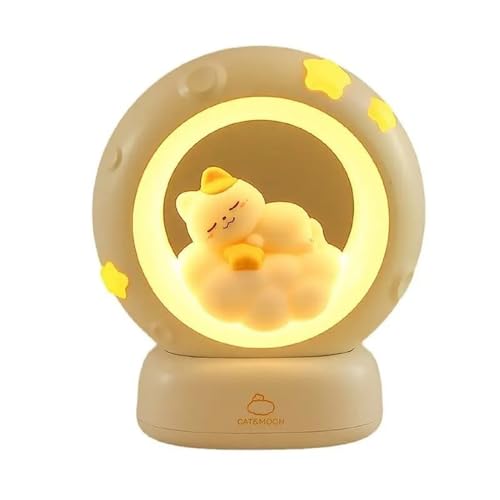 Hamsa 3D Deer Crystal Ball Ornament with Snowflake Stars, with Wooden Base(Deer 16 Color Changing)