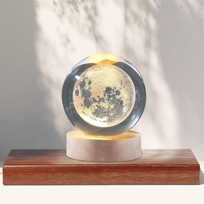 3D Love Heart Crystal Ball Night Lamp