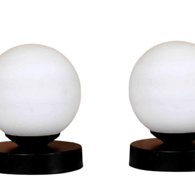 ONECYA ROYAL FANCY Traditional Indoor Wall Light Brown Color Globe Shape E27 Holder Upto 100-Watts Made in India (Bulb Not Included) Pack of 1(Wood) (Antique, 1)