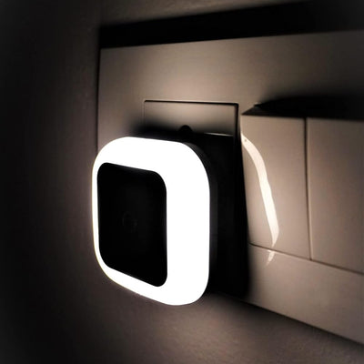 Hoard 0.5W Led Plug in Smart Night Lamp with Automatic Sensor -(Warm White) Pack of 1(Polycarbonate)