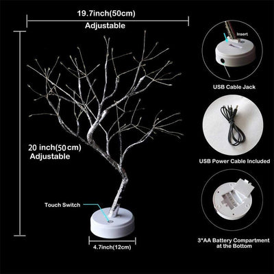 LED Tabletop Bonsai Tree Light