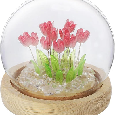 3D Love Heart Crystal Ball Night Lamp