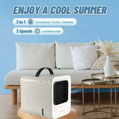 Humidifier Purifier Mini Cooler | Portable Air Solution