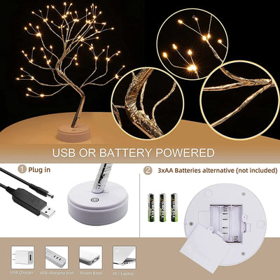 LED Tabletop Bonsai Tree Light