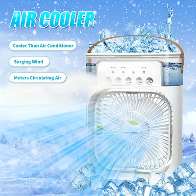 Portable Mini Air Cooler Fan | USB-Powered Personal AC ❄️