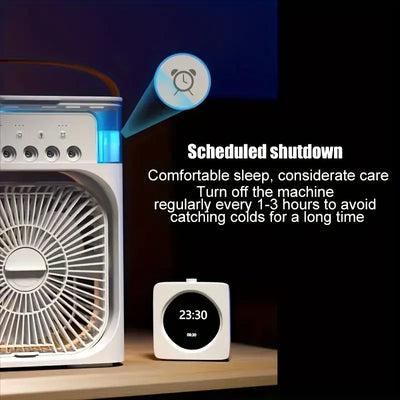 Portable Mini Air Cooler Fan | USB-Powered Personal AC ❄️